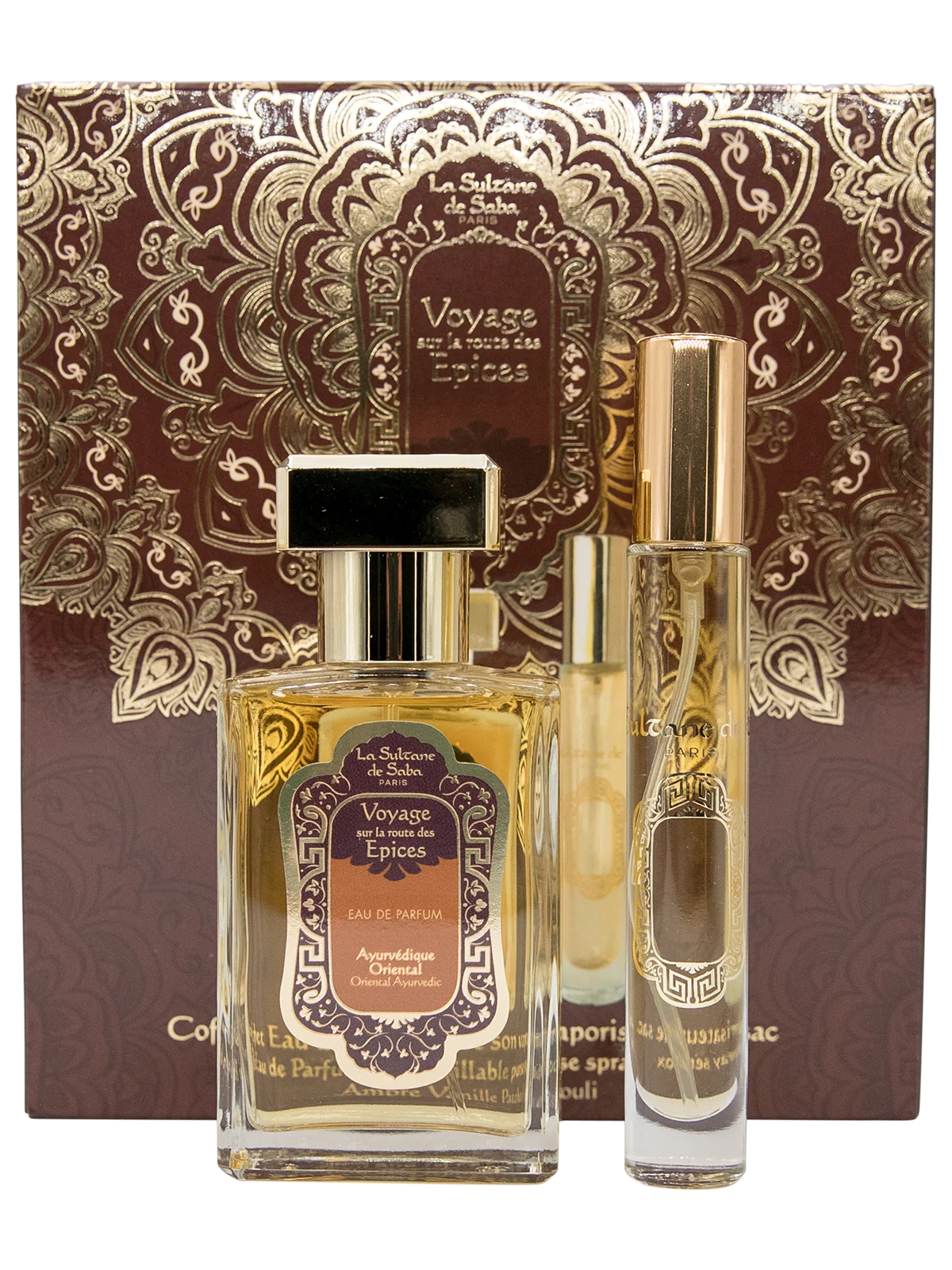 Parfum Gift Set Oosterse Ayurvedische Amber Vanille Patchouli Geur